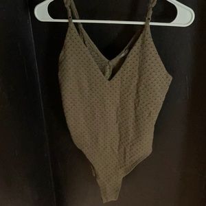 women’s green one piece